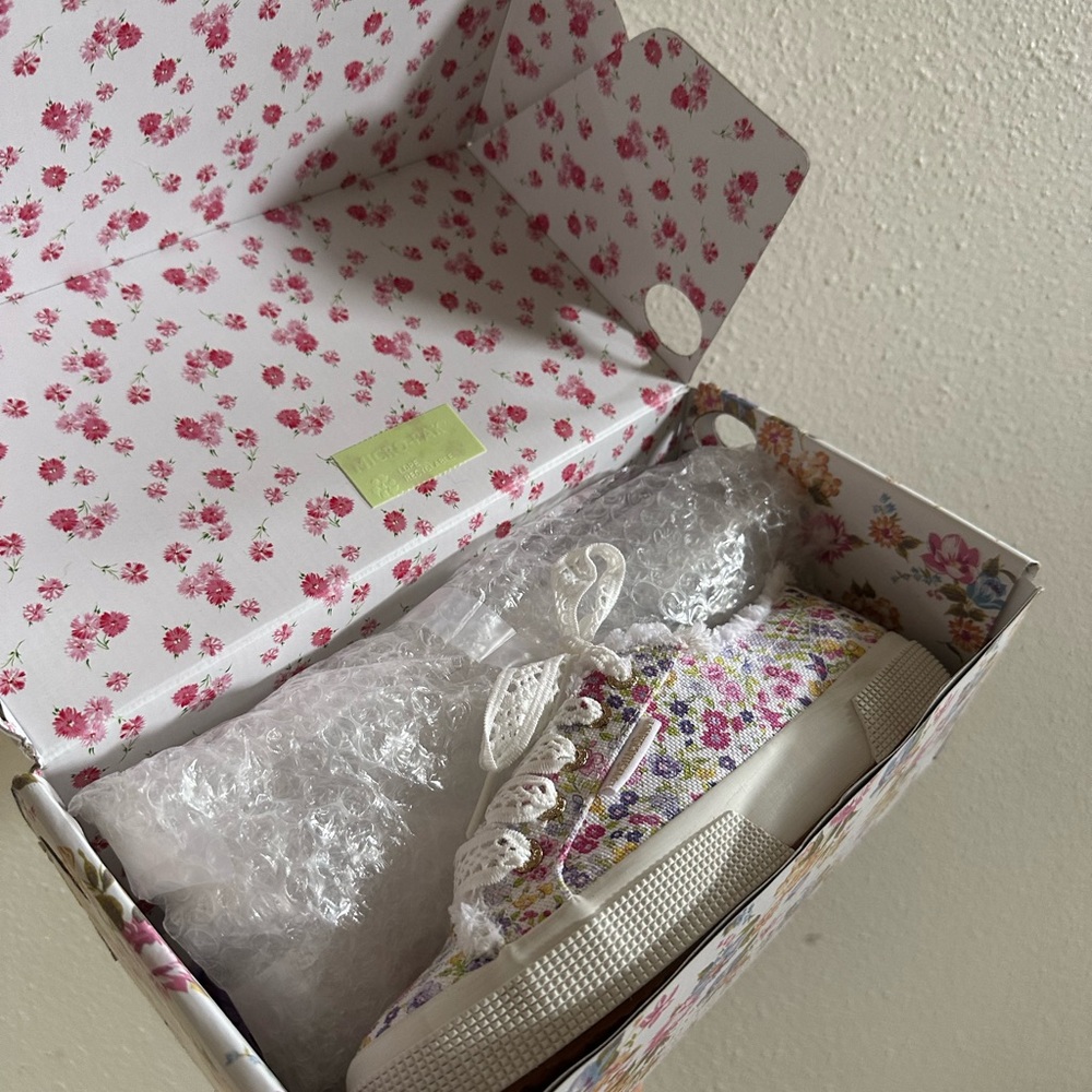 LOVE SHACK FANCY X SUPERGA SHOES